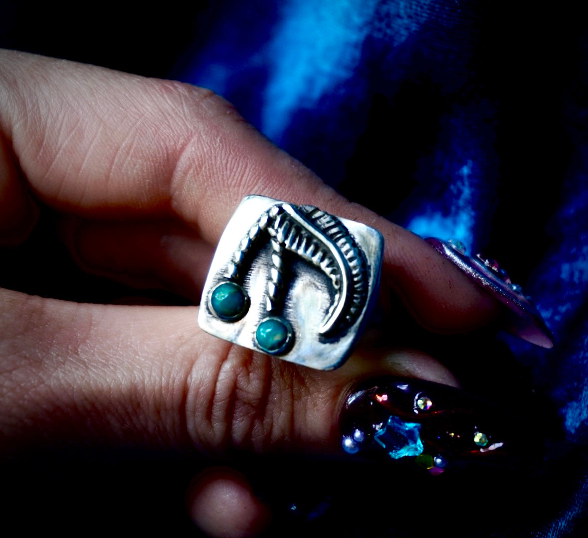 Ch-Ch-Ch Cherry Bomb Signet Ring