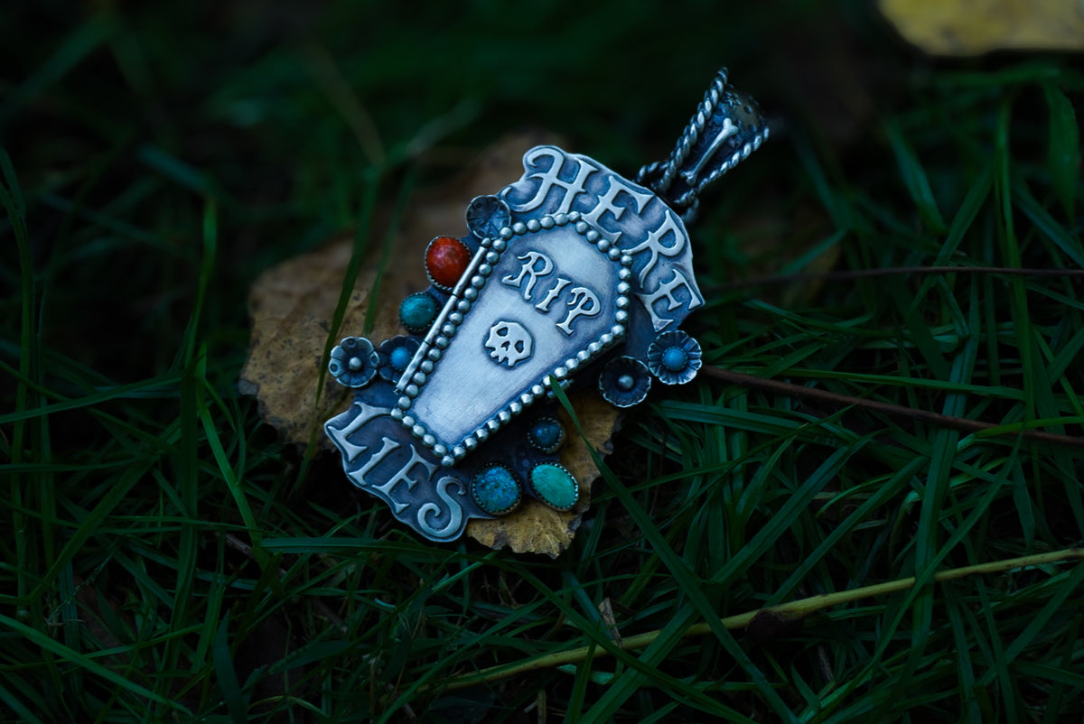 Rest In Turquoise Pendant