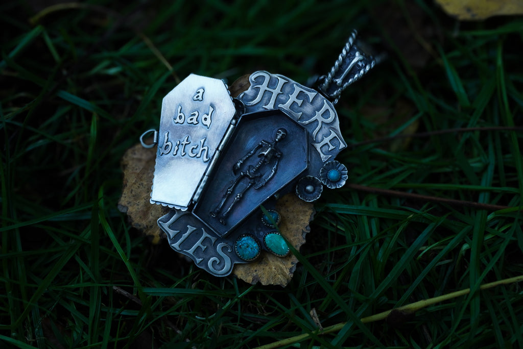 Rest In Turquoise Pendant