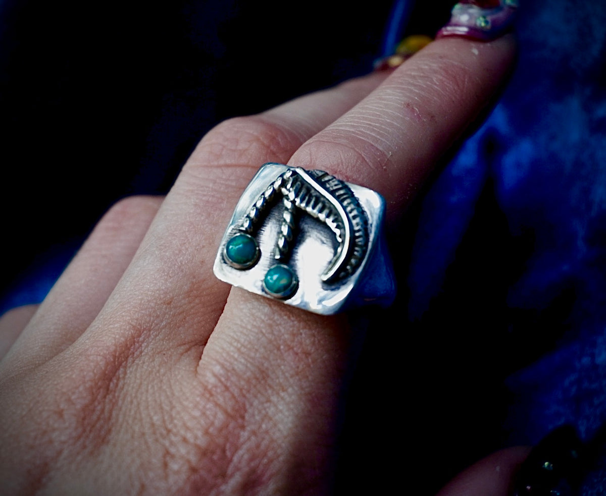 Ch-Ch-Ch Cherry Bomb Signet Ring