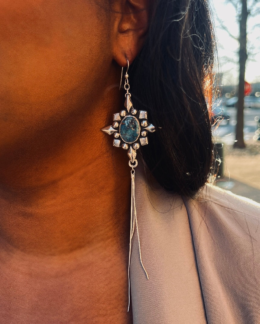 Silver Dagger Dangles