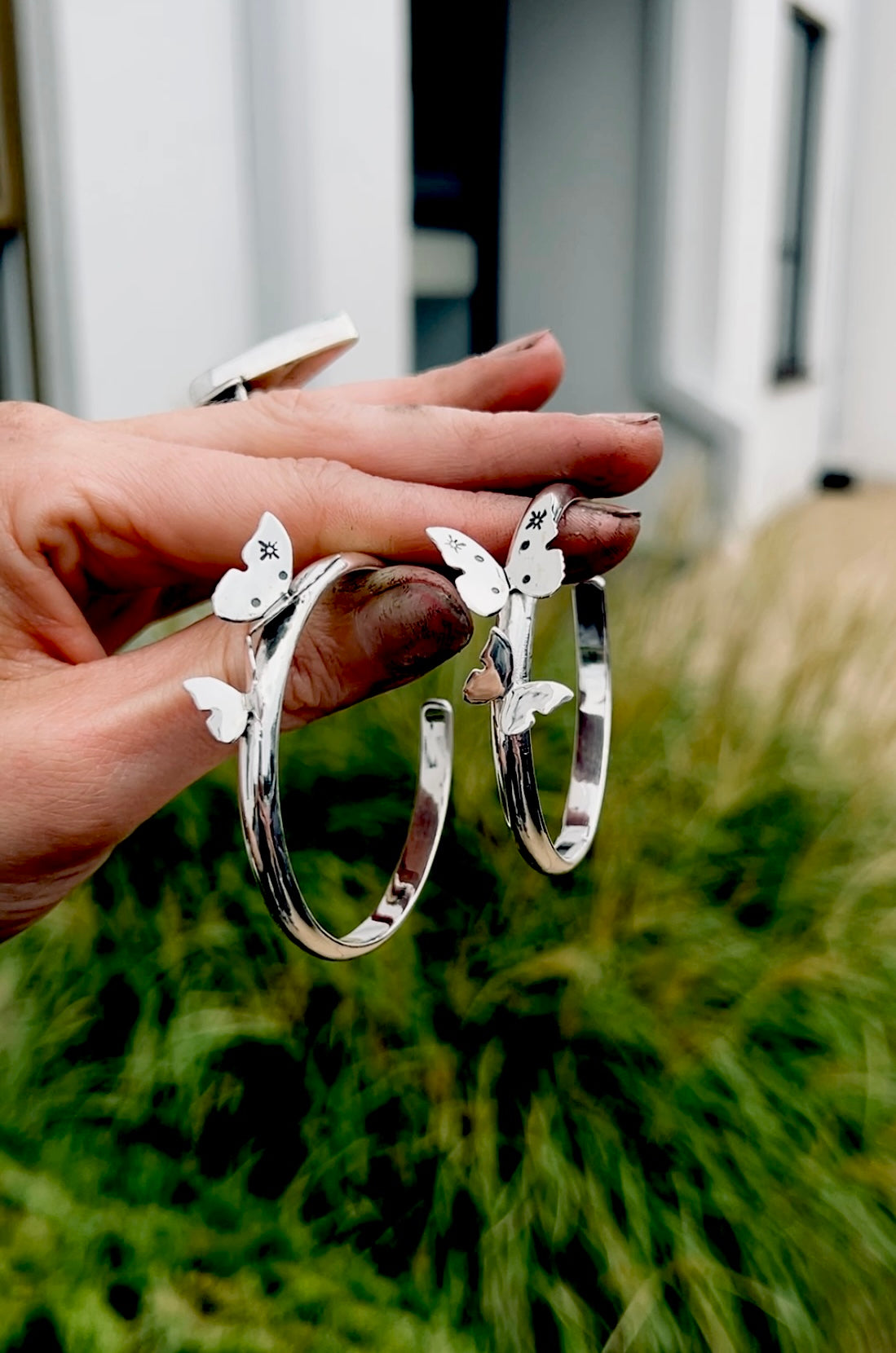 Butterfly Kiss Hoops