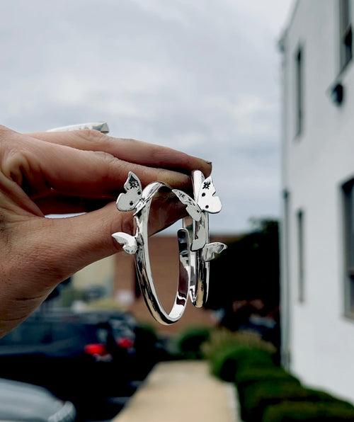 Butterfly Kiss Hoops
